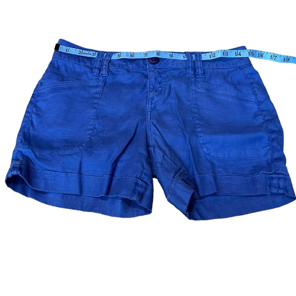 LEVEL 99 linen blend shorts - Picture 2 of 5